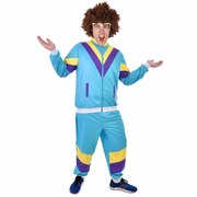 80's Tracksuit Costume (Mens) - Adult