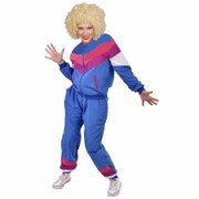 80's Tracksuit Costume (Womens) - Adult