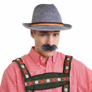 Oktoberfest Grey Hat - Adult One Size (60cm)