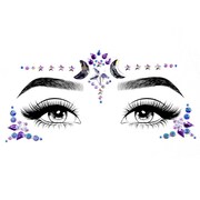 Mystic Face Jewels Sticker