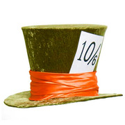 Deluxe Mad Hatter Hat - Green