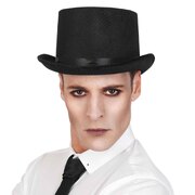 Black Velvet Top Hat - Adult (61cm)