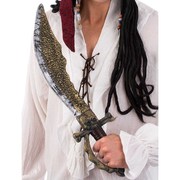 Cutlass with Skeleton Handle 55cm