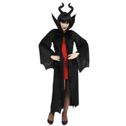 Dark Queen Cloak & Headband with Horns