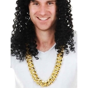 Chunky Gold Chain Necklace (Plastic)
