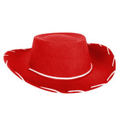 Red Cowboy Cowgirl Hat - Child