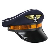 Blue Pilot Hat