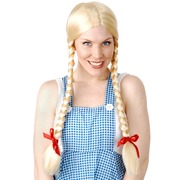 Inga Blonde Wig with Plaits