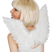 White Feather Angel Wings - Small