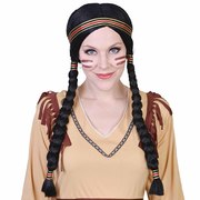 Cheyenne Black Plaits Wig with Headband