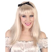 Alice Wig - Long Blonde with Fringe