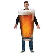 Beer Pint Glass Costume - Adult