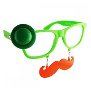St Patrick's Irish SunStaches Glasses