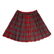 Tartan Skirt (Red) - Adult One Size