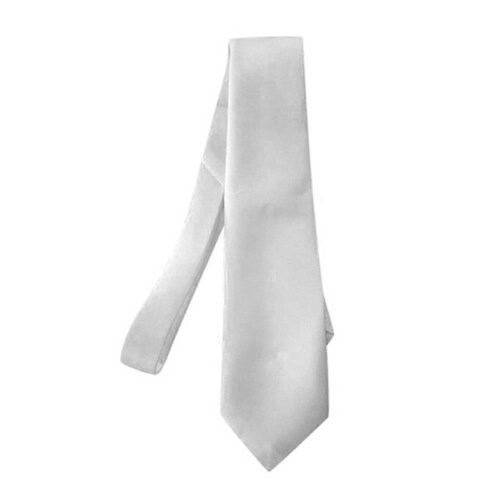 White Gangster Tie