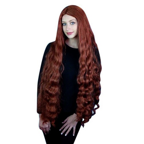 Ariel 'Mermaid' Long Auburn Wig