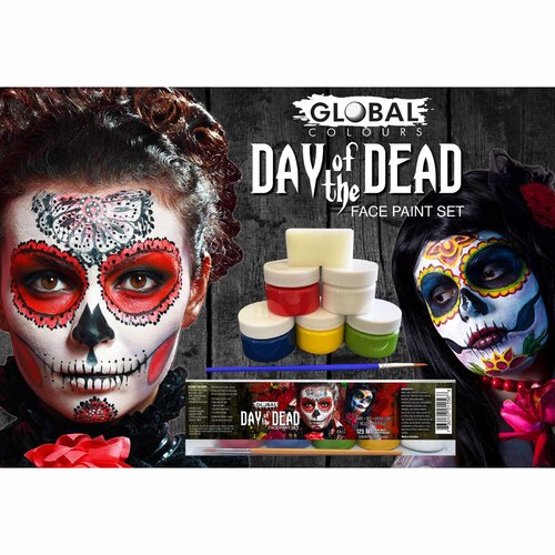 Global Face & Body Paint Set - Day of the Dead