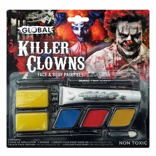 Global Killer Clown Makeup Kit