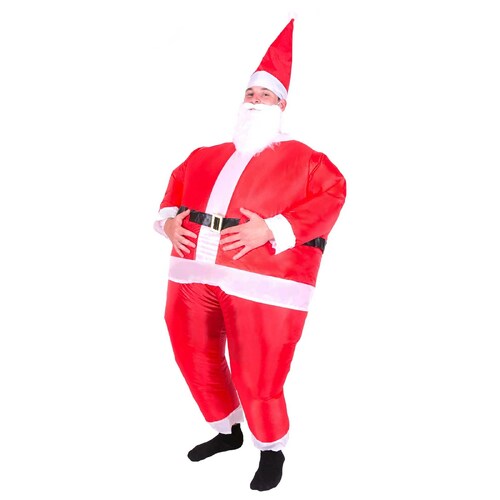 Inflatable Santa Costume - Adult