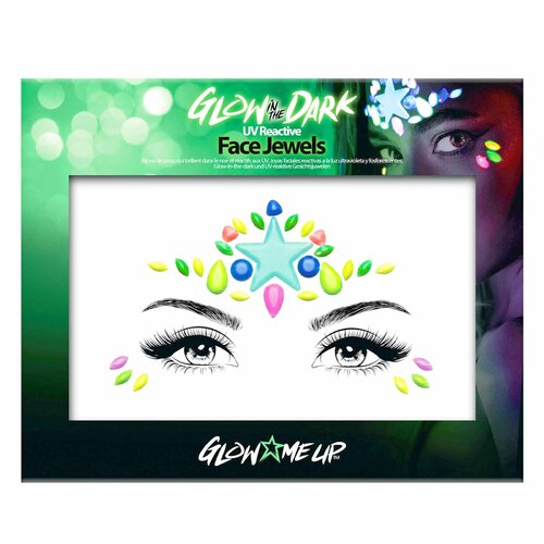 Glow Me Up Face Jewels Star