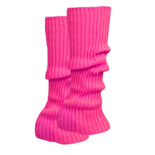 80s Neon Pink Leg Warmers