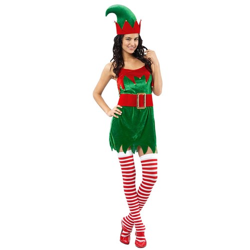 Christmas Elf Costume - Womens Medium