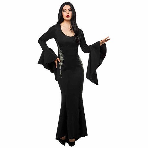 Morticia Deluxe (Wednesday Netflix) - Adult Medium