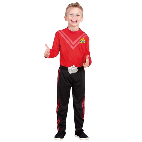 Simon (Red) Wiggle Deluxe Costume - Child Toddler