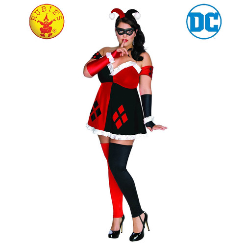 Harley Quinn Deluxe Costume - Adult Plus