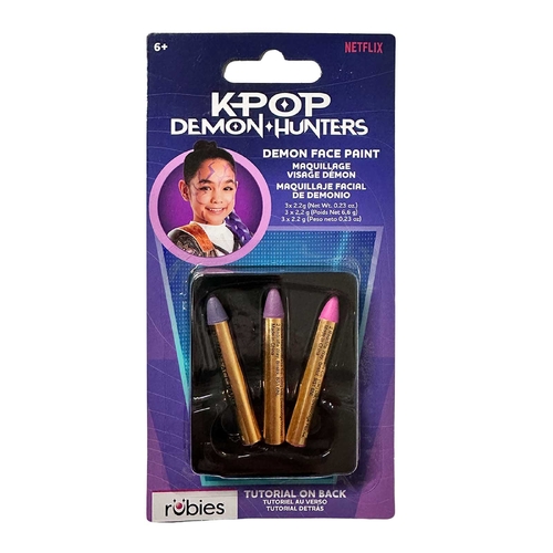 K-Pop Demon Hunters Face Paint Set (Rumi) - Child