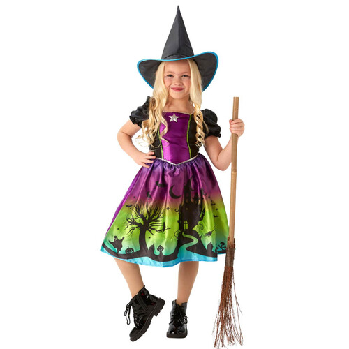 Ombre Witch Costume - Girls Small