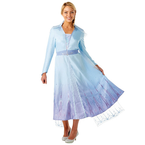 Elsa Deluxe Frozen 2 Costume - Adult Large
