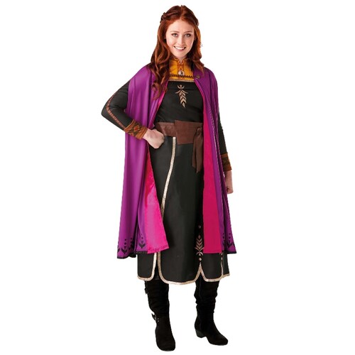 Anna Deluxe Frozen 2 Costume - Adult Small
