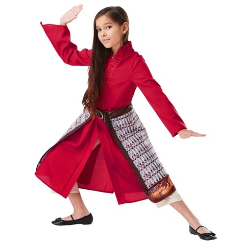 Mulan Deluxe Movie Costume - Girls Medium