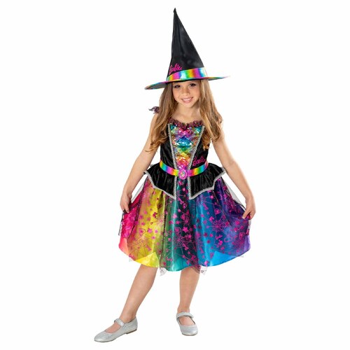 Barbie Rainbow Witch Costume - Child 7 - 8 Years