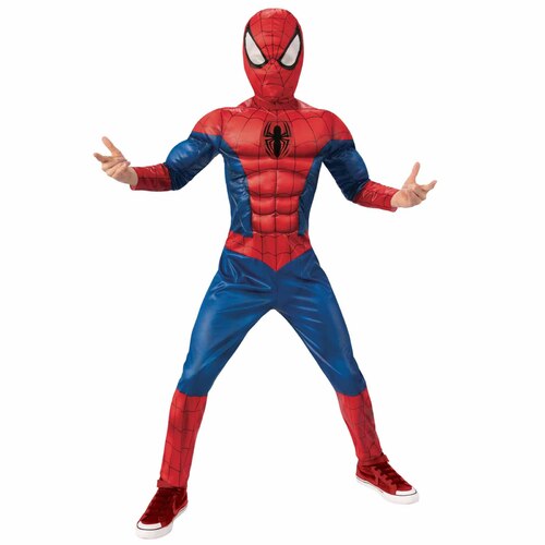 Spider-Man Deluxe Lenticular Costume - Child 6 - 8