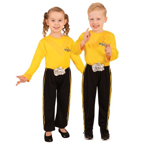 Emma (Yellow) Wiggle Deluxe Costume (Top + Pants) - Child Toddler