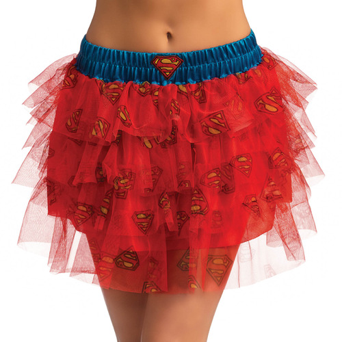 Supergirl Tutu Skirt with Sequins - Standard Size