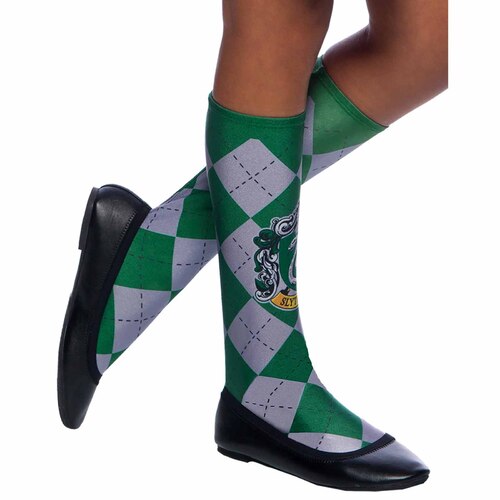 Slytherin Socks - Child/Teen One Size