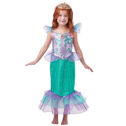 Ariel Glitter & Sparkle Costume - Child 3 - 5
