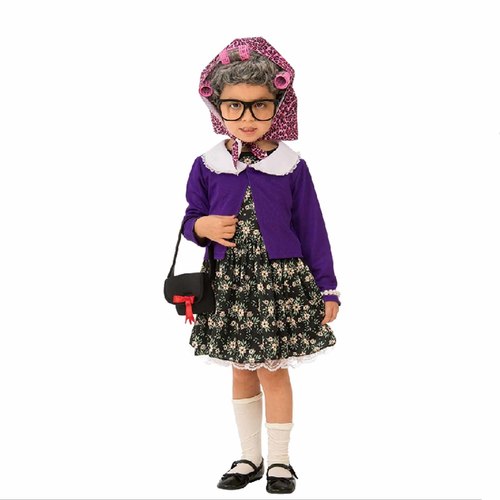 Little Old Lady Costume - Child Medium