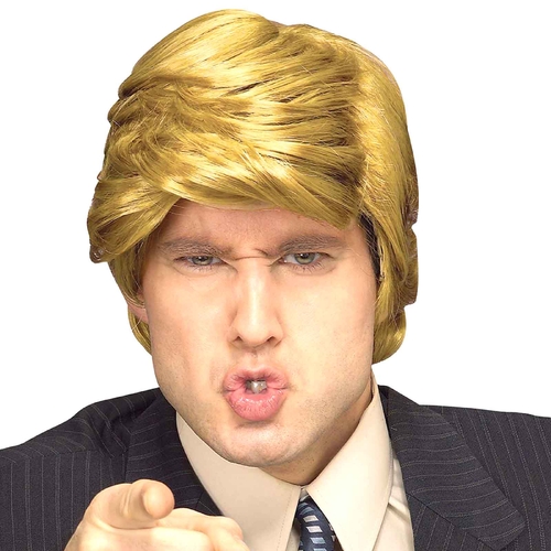 Billionaire Wig (Yellow) - Adult Size