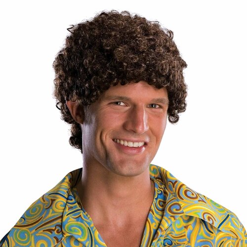 Brunette Tight Afro Wig