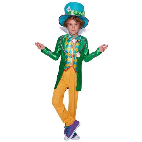Mad Hatter Boys Deluxe - Child 9-10 Years