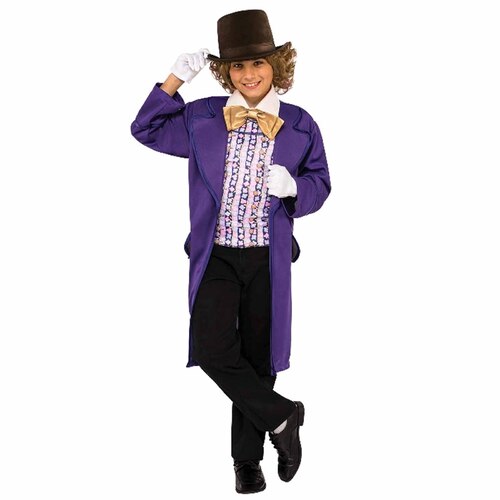 Willy Wonka Deluxe Costume - Child Medium
