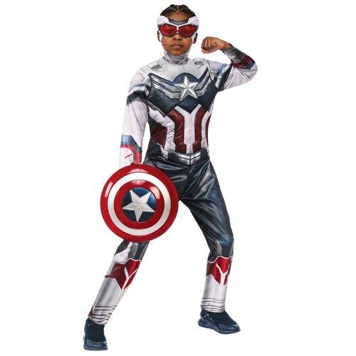 Captain America Deluxe (Falcon & the Winter Soldier) - Child 3-5