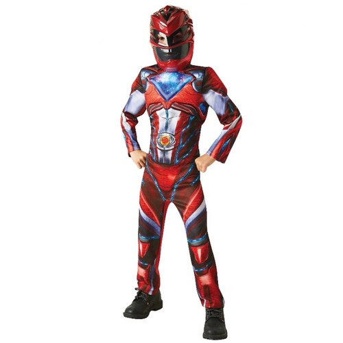 Power Rangers Red Costume - Child Large (7 - 8 Years)