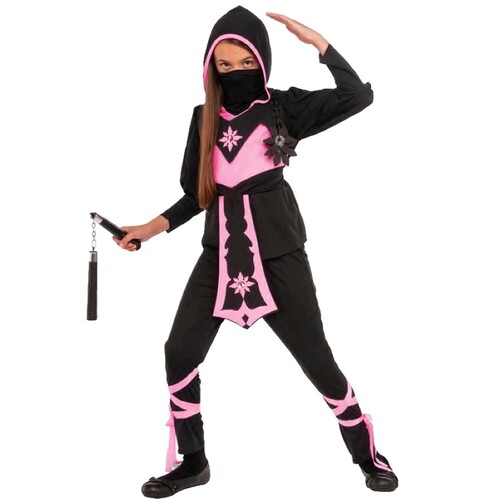 Pink Crystal Ninja - Child Medium