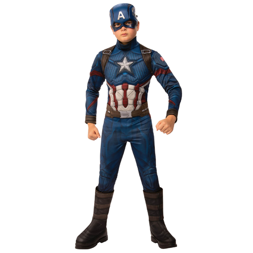 Captain America Deluxe Avengers Endgame - Child 6-8