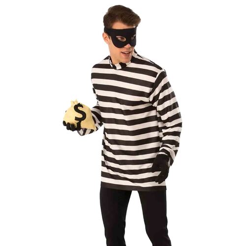 Burglar Costume - Adult XLarge